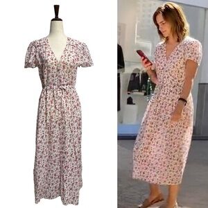 Madewell X Christy Dawn • Dawn Dress Backyard Blooms Floral OSFM ASO Emma Watson